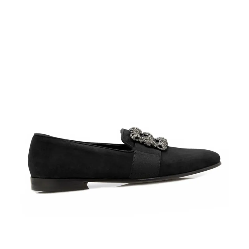 MANOLO BLAHNIK Carlton Casual Shoes Men's Black-1