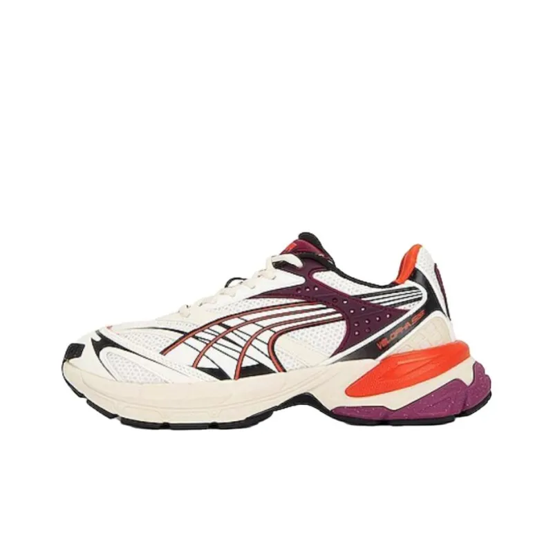 PUMA Velophasis Abrasion Resistant Low Top Casual Shoes Men's Warm White-0