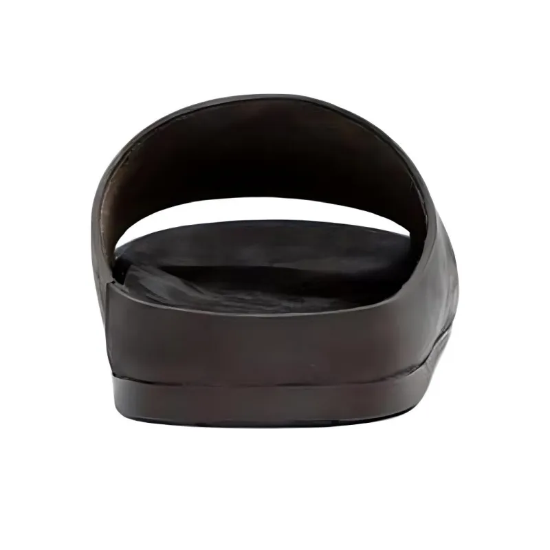 LOEWE Lago Leather Sandals-3