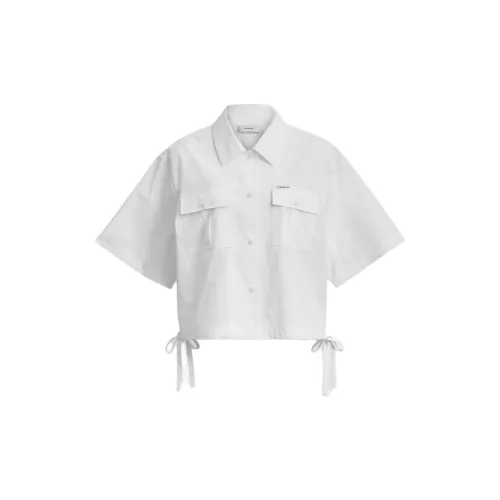 COACH Shirts Women's White