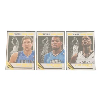 PANINI 2014 15 HOOPS Garnett Nowitzki Durant Teka Star Card Pass Sports Cards 3 Pcs