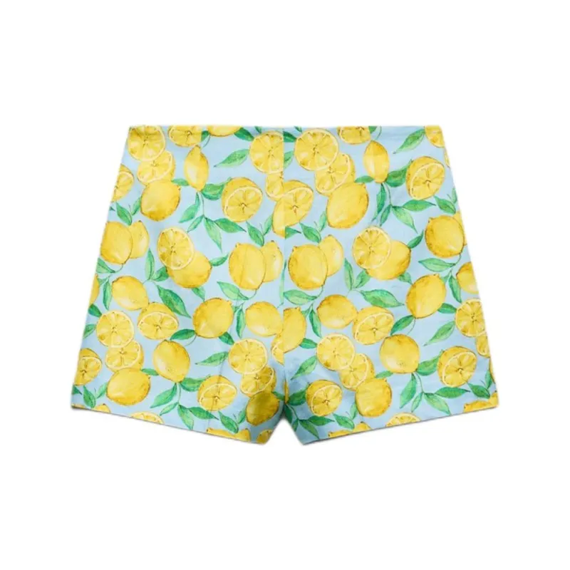 ZARA Casual Shorts Women's Multicolor-1