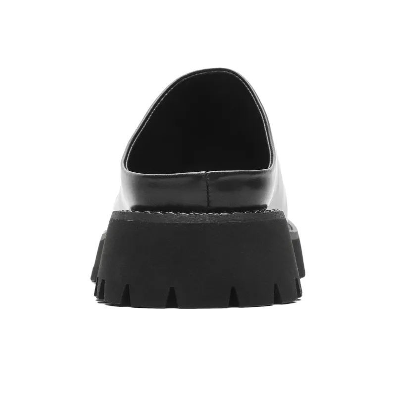 LUOMAIKE Wrap toe Slippers Men's Black-3