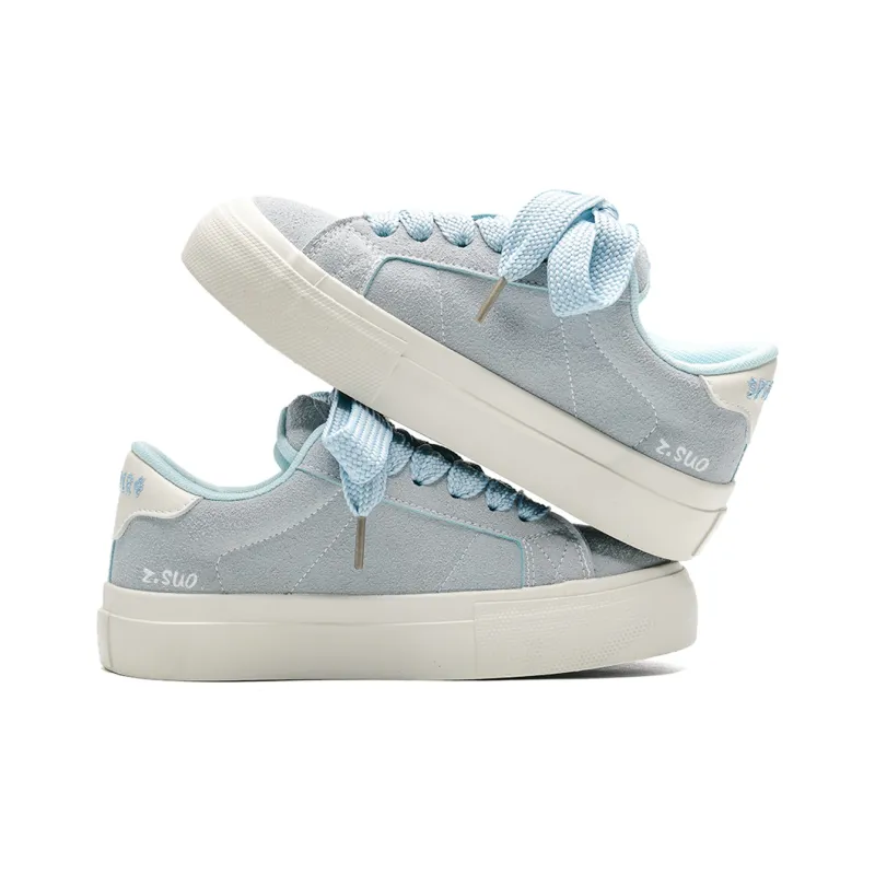 Z.SUO Slip Resistant Waterproof And Breathable Height Increasing Low Top Skateboard Shoes Women's-4
