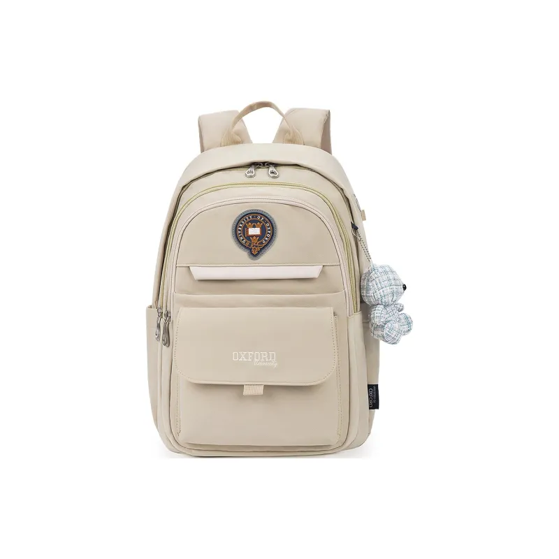 UNIVERSITY OF OXFORD Fabric Backpack Regular Unisex Navy Blue/Taro Purple/Khaki-12