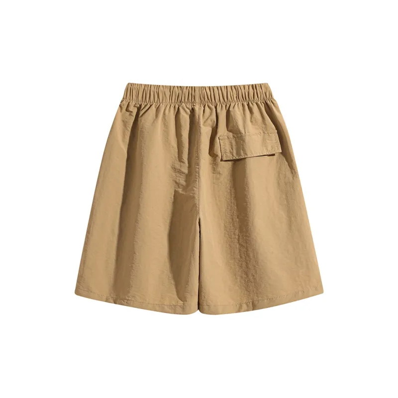 HAVR Comfortable And Breathable Versatile Straight Fit Mid Thigh Shorts Unisex-1