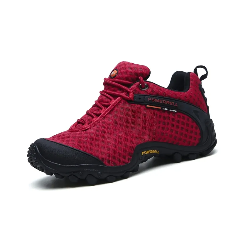 MODE FULL Anti Slip Wear Resistant Breathable Lightweight Coverage Low Top Hiking Shoes Men's-1