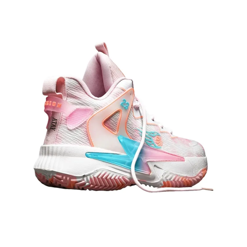 ATAY Cushioned Slip-Resistant Abrasion-Resistant Mid-Top Basketball Shoes Unisex-2