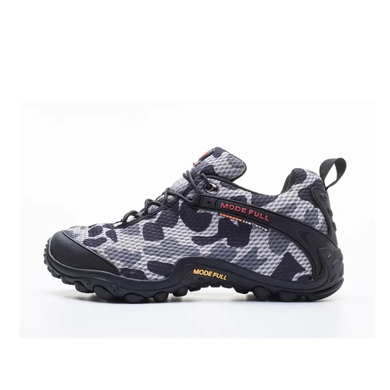 MODE FULL Cushioned Slip Resistant Abrasion Resistant Breathable Low Top Hiking Shoes Men's-6