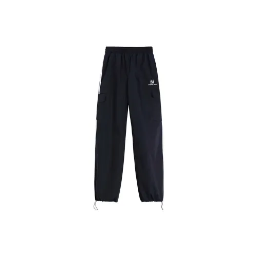 PASSCODIO Cargo Pants Women's Navy Blue