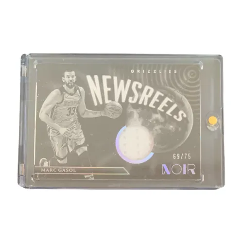 PANINI 2022 23 Noir Marc Gasol, Small Window Match Issued Jersey 69/75, Star Card, Card Access Pass Sports Cards 1 Pc