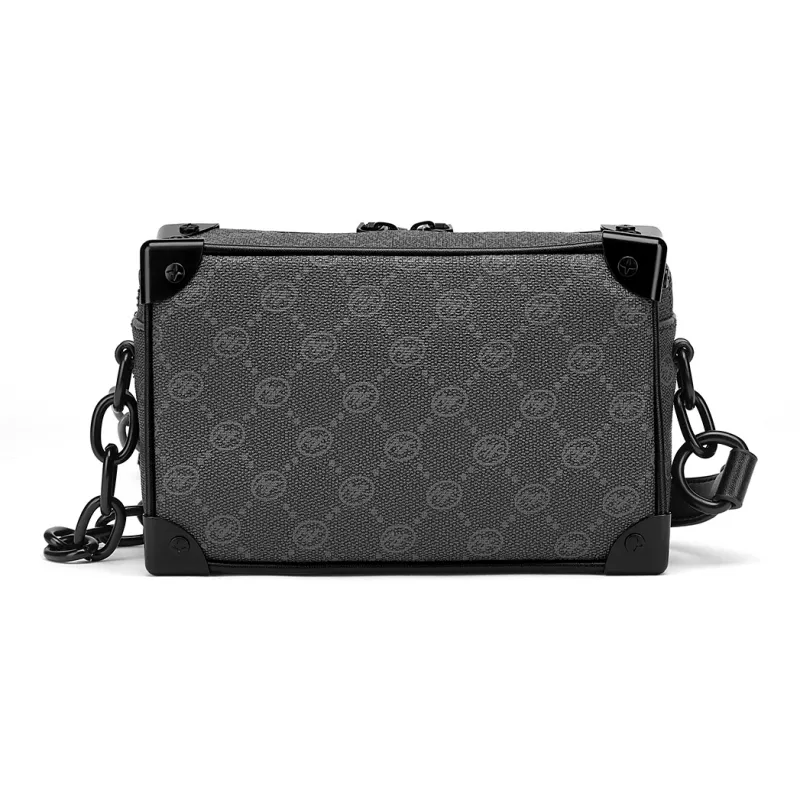 FAIRWHALE PVC Shoulder Bag Crossbody Bag Chain Bag Unisex-54