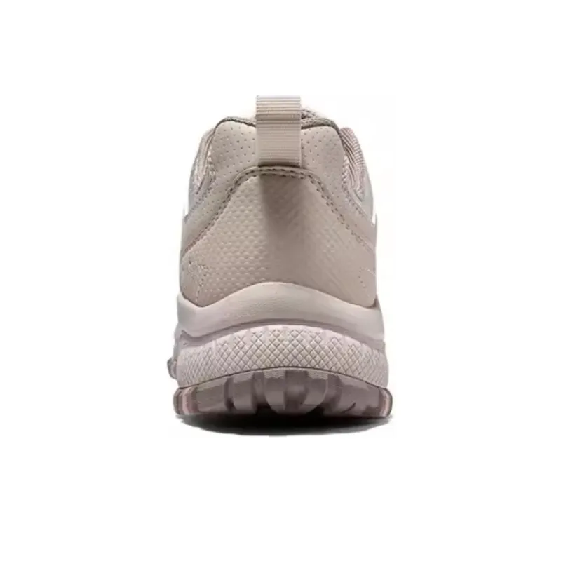 Skechers Hillcrest Wear Resistant Support Balance Lightweight Rebound Low Top Trekking Shoes Women's Taupe-3