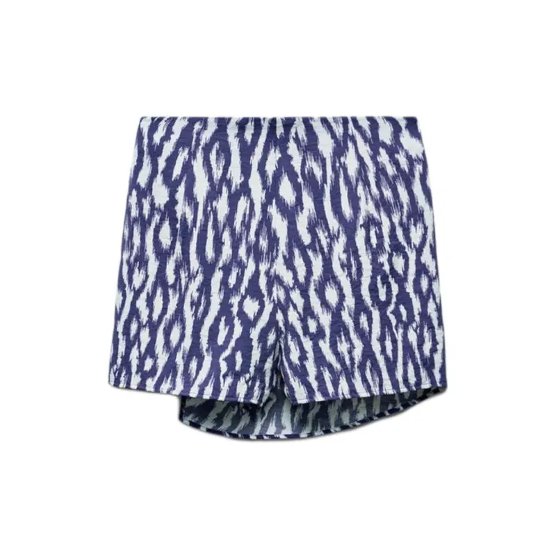 ZARA Casual Shorts Women's Blue-1