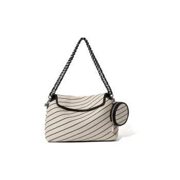 MASTER CANVAS Fabric Chain Bag Tote Shoulder Bag Women's Black