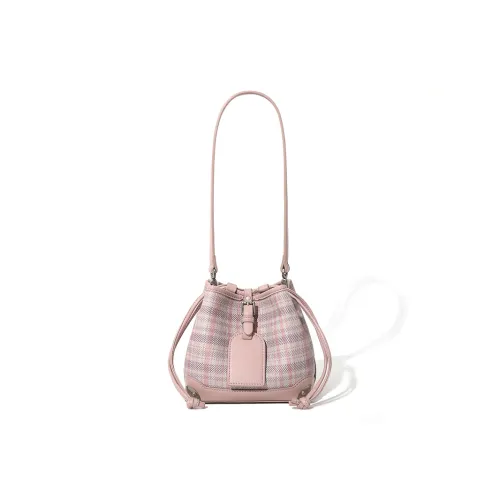 MASTER CANVAS PU Shoulder Bag Women's Pink