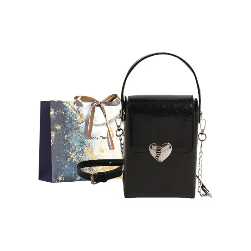 Iman's House PU Handbag, Shoulder Bag Women's Silver/Pearl Silver/Black-10