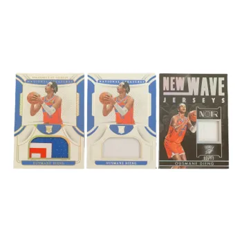 PANINI Ousmane Dieng 2022 23Panini 007/25557+87/990+NOIRS92/992 Sports Cards 3 Pcs