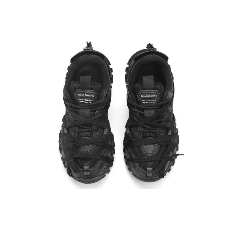 Masongarments Shark Tooth Series Running Shoes Unisex Low Top Black/Gray/White/Beige/Galaxy Gray-77