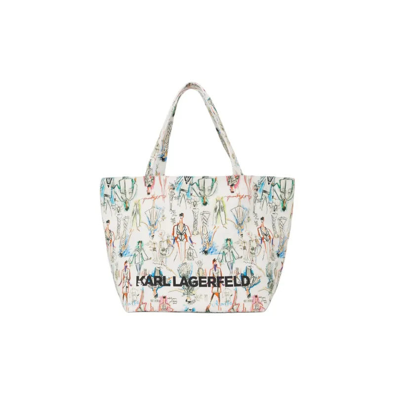 KARL LAGERFELD / Karl Lagerfeld Jeans K/Sketches Tote Bag-0