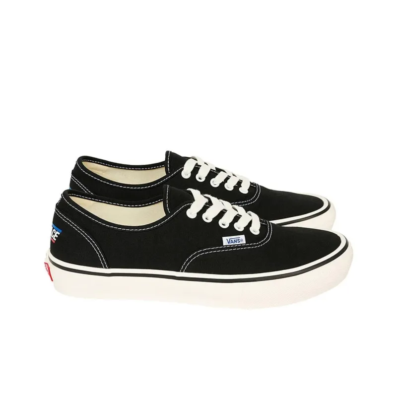 PALACE x Vans Abrasion Resistant Breathable Low Top Skateboard Shoes Men's Black-2