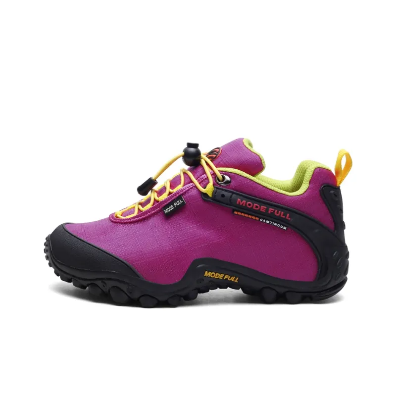 MODE FULL Cushioning Anti Slip Wear Resistant Water Resistant Supportive Impact Resistant Low Top Hiking Shoes Women's-10