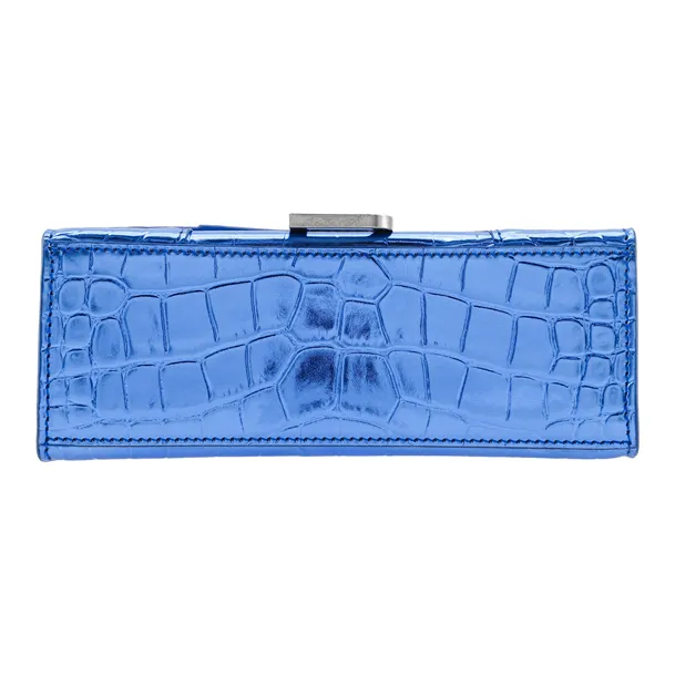 Balenciaga Hourglass Calfskin Handbag Shoulder Bag Crossbody Bag Women's Blue-6