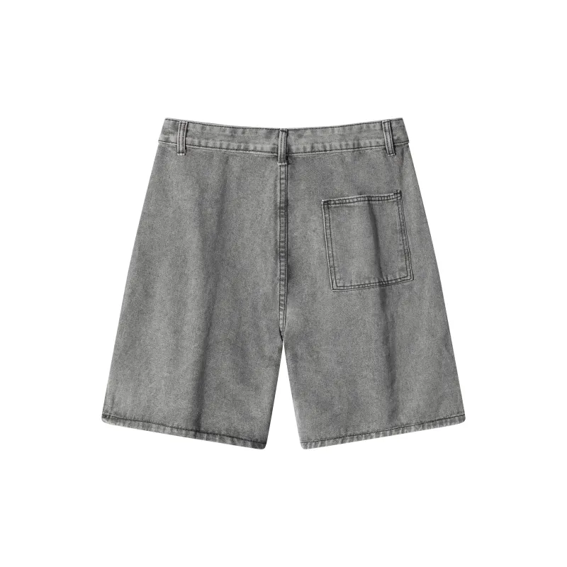 Trendy Denim Shorts American Vintage Luxury Streetwear Minimalist Style Unisex-1