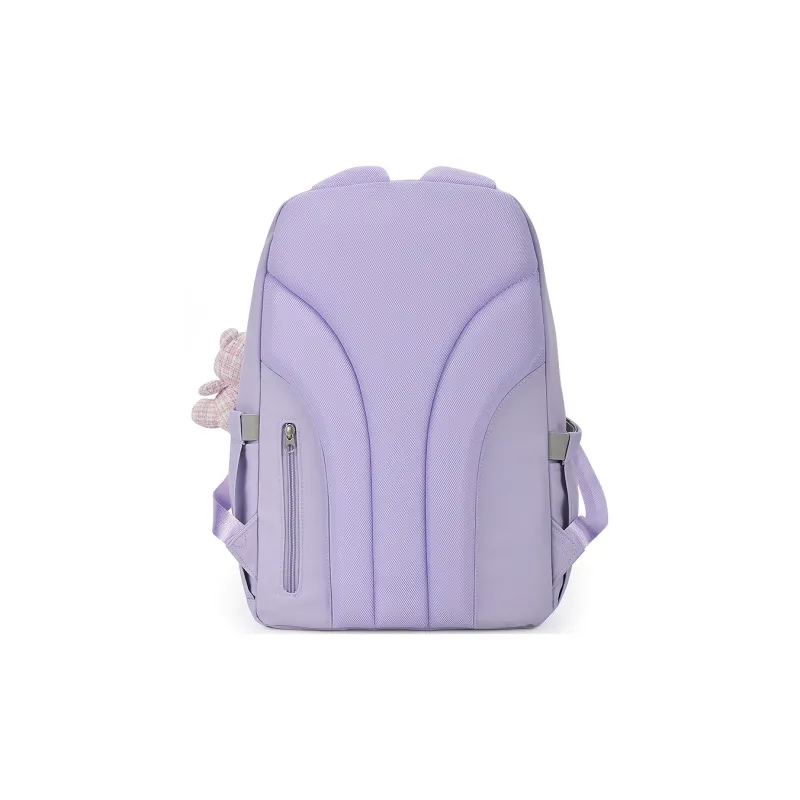 UNIVERSITY OF OXFORD Fabric Backpack Regular Unisex Navy Blue/Taro Purple/Khaki-9