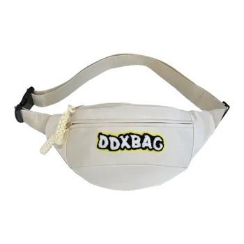 BRABOSTON Nylon Sling Bag Unisex Ecru/Pink/Green/Black/Yellow