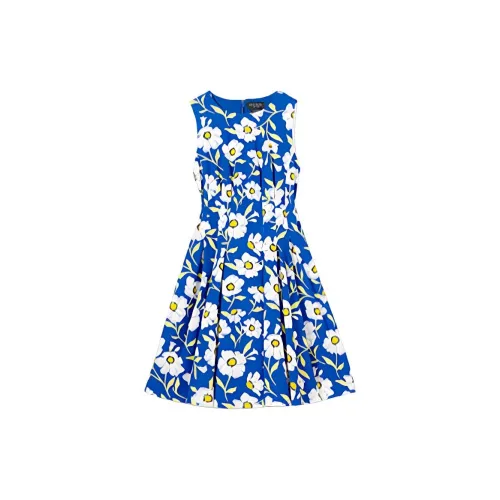 Kate Spade Sleeveless Dresses Women's Wild Iris Blue