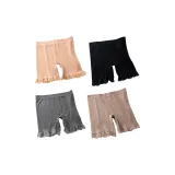 M1197-C Set-Lace Stripe-Skin+Black+Gray+Coffee (4 Pack)