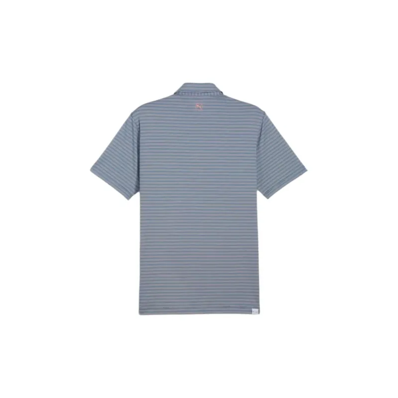 PUMA Mattr Bay Men's Golf Polo Polo Shirt Men's Ocean Tropical-1