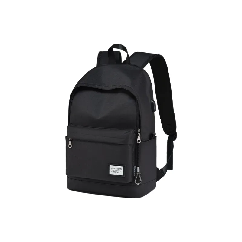 Yohji Kimura Oxford Backpack Unisex Gray/Navy Blue/Black-11