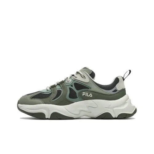 FILA MARS 3 Chunky Sneakers Men Low-Top Green