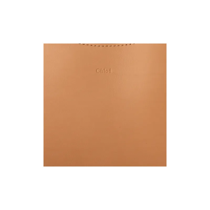 Chloe Chloé Bags Cow Leather Hobo Bag Handbag Shoulder Bag Crossbody Bag Small Size Women's Light Umber-8