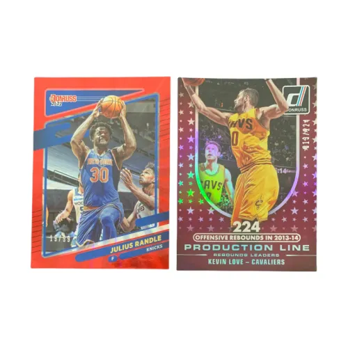 PANINI 2021 Durex Julius Randle 19/99+2015 Kevin Love Stars Special Card Access Pass Sports Cards 2 Pcs