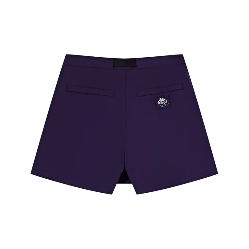Kappa Summer Casual Shorts Women's Dark Purple-1
