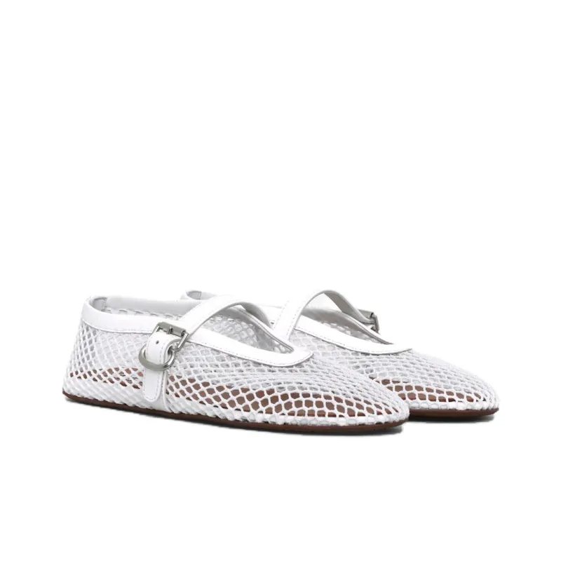 Alaia Casual Single Shoes Women's White-2