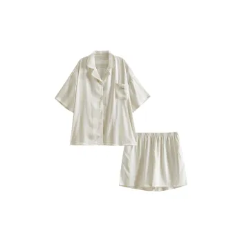 Dream Heart Pajama Set Women's Apricot