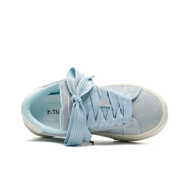 Z.SUO Slip Resistant Waterproof And Breathable Height Increasing Low Top Skateboard Shoes Women's-5