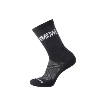 SMARTWOOL Athletic SMRTWL Logo Crew Socks Targeted Cushion Mid-Calf Socks Men's 1 Pack