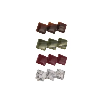 Kelanxi Resin Hair Clips Women's