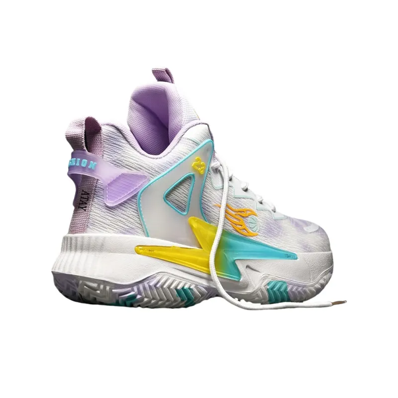 ATAY Cushioned Slip-Resistant Abrasion-Resistant Mid-Top Basketball Shoes Unisex-19