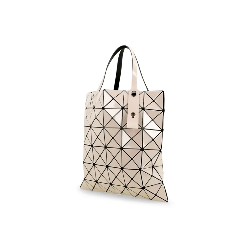 ISSEY MIYAKE PVC Tote Bag Shopping Bag Shoulder Bags Handbags Women's Beige-3