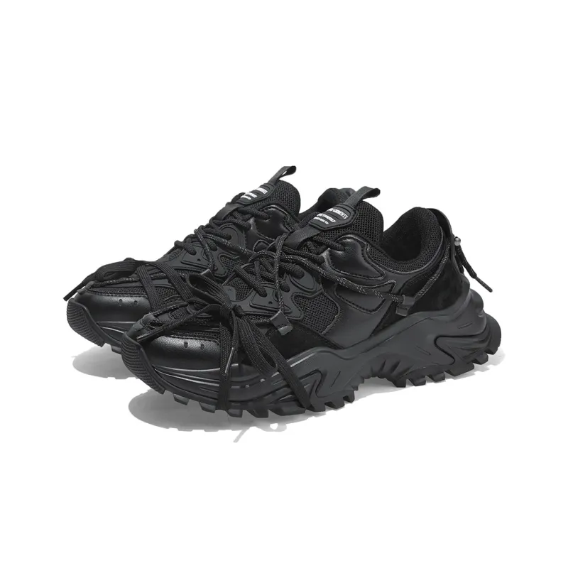 Masongarments Shark Tooth Series Running Shoes Unisex Low Top Black/Gray/White/Beige/Galaxy Gray-69