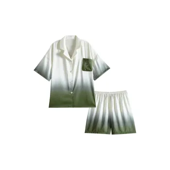Dream Heart Pajama Set Women's Green