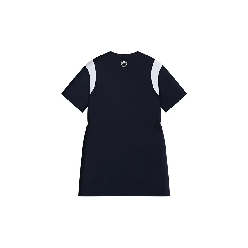 Kappa KAPPA 1916 Summer Short Sleeved Dresses Women's Black-1