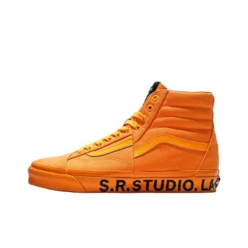 OTW By x Vans S.R. STUDIO. LA CA. Coverage Wear-Resistant High-Top Skateboard Shoes Unisex Orange