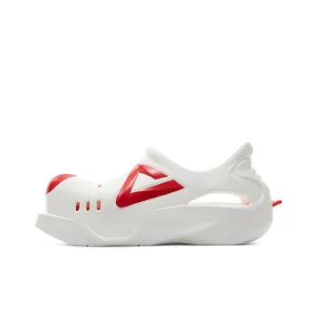 PEAK Taichi Doodle Shoes Clogs Men's Ivory Red